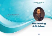Những Di Ngôn Trân Quý Của Đức Cha Lambert