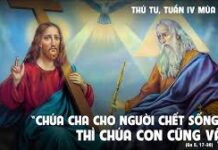 Thứ Tư, tuần 4 Mùa Chay