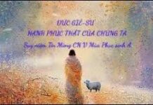 Suy Niệm Tin Mừng Chúa Nhật V, Phục Sinh, Năm A- Đức Giêsu : Hạnh phúc thật của chúng ta