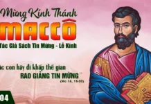 Thứ Bảy, Tuần 3 Phục Sinh: THÁNH MÁCCÔ