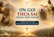 ƠN GỌI THỪA SAI TRONG KINH THÁNH, TỪ NỀN TẢNG CỰU ƯỚC ĐẾN CHIỀU KÍCH MỤC VỤ KITÔ GIÁO