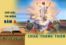 Chú Giải Tin Mừng Chúa Nhật Lễ Chúa Thăng Thiên, Năm A: RA ĐI VÀ MÔN ĐỆ HÓA MUÔN DÂN