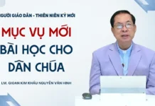 MỤC VỤ MỚI – BÀI HỌC CHO DÂN CHÚA