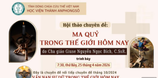 Hội Thảo Chuyên Đề – Ma Quỷ Trong Thế Giới Hôm Nay – 7g30 – 25/04/2026