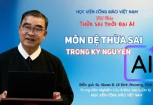 MÔN ĐỆ THỪA SAI TRONG KỶ NGUYÊN AI