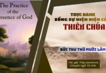 THỰC HÀNH SỐNG SỰ HIỆN DIỆN CỦA THIÊN CHÚA – BỨC THƯ THỨ MƯỜI LĂM