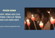 PHÂN ĐỊNH GIỮA TIẾNG NÓI CỦA LƯƠNG TÂM VÀ TIẾNG NÓI CỦA BẢN NGÃ
