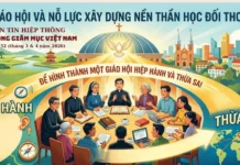 GIÁO HỘI VÀ NỖ LỰC XÂY DỰNG NỀN THẦN HỌC ĐỐI THOẠI ĐỂ HÌNH THÀNH MỘT GIÁO HỘI HIỆP HÀNH VÀ THỪA SAI