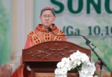 BÀI GIẢNG CỦA ĐỨC HỒNG Y LUIS ANTONIO G. TAGLE, ĐẶC SỨ CỦA ĐỨC THÁNH CHA, TRONG THÁNH LỄ TUYÊN PHONG CHÂN PHƯỚC CHO CHA PHANXICÔ XAVIÊ TRƯƠNG BỬU DIỆP NGÀY 02/7/2026