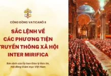 Sắc Lệnh Về Các Phương Tiện Truyền Thông Xã Hội – Inter Mirifica Của Công Đồng Vaticanô II