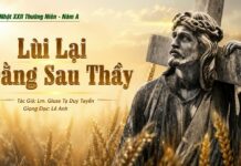 Lùi lại đằng sau Thầy