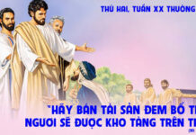 Thứ Hai tuần 20 Thường Niên