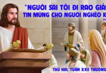 Thứ Hai tuần 22 Thường Niên