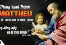 Thứ Hai, 21/09: THÁNH MÁTTHÊU, Tông Đồ