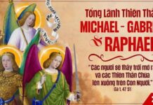 Lễ các Tổng Lãnh Thiên Thần: Micae, Gabriel, Raphael