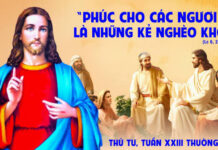 Thứ Tư tuần 23 Thường Niên