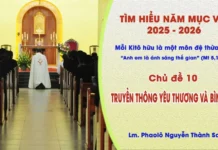 Tìm Hiểu Năm Mục Vụ 2025-2026 – Chủ đề 10: Truyền thông yêu thương và bình an