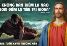 Thứ Hai tuần 28 Thường Niên