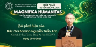 Bài Phát Biểu Của Đức Giám Mục Đaminh Nguyễn Tuấn Anh – Ngày Khai Mạc Hội Ngộ Mục Vụ Truyền Thông 2026