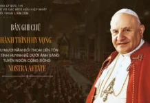 Bản Ghi Chú Hành Trình Hy Vọng: 60 Năm Đối Thoại Liên Tôn Và Tình Huynh Đệ Dưới Ánh Sáng Tuyên Ngôn Công Đồng NOSTRA AETATE